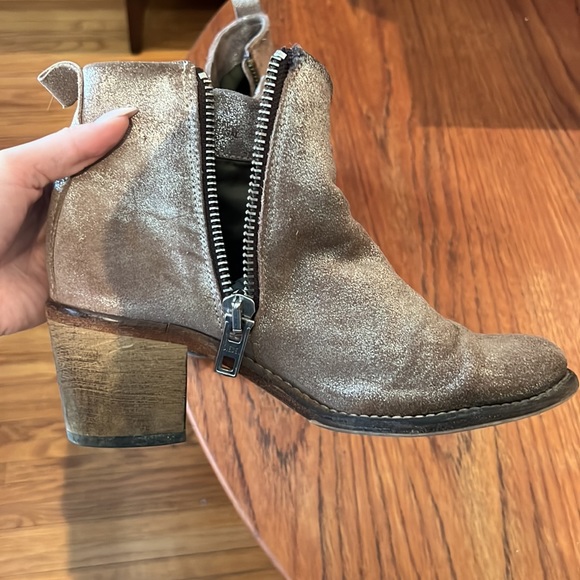 Diesel metallic pink Chelsea boots - Picture 5 of 8